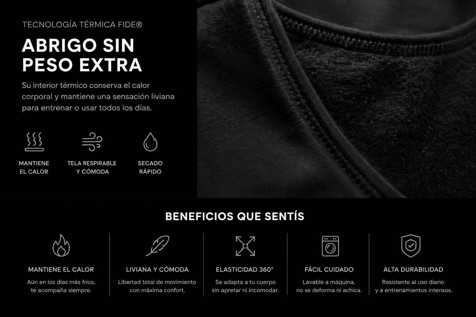 Remera t&eacute;rmica Fide